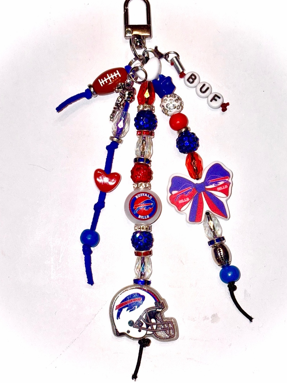 Handmade Buffalo Bills Purse Charm